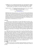 NGHIÊN CỨU XỬ LÝ KIỂM DICH RUỒI ĐỤC QUẢ BACTROCERA CORREC TA TRÊN QUẢ BƯỞI NĂM ROI BẰNG PHƯƠNG PHÁP CHIẾU XẠ TRÊN NGUỒN CHIẾU XẠ GAMMA CỦA TRUNG TÂM CHIẾU XẠ HÀ NỘI