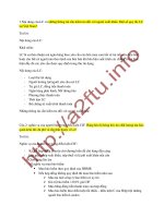 Đề thi vấn đáp môn học Giao dịch thương mại quốc tế