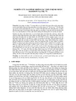 NGHIÊN CỨU SAI HÌNH NHIỄM SẮC THỂ Ở BỆNH NHÂN BASEDOW XẠ TRỊ 131I