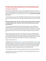 Kĩ năng ôn tập và làm bài thi đại học môn vật lí đạt hiệu quả cao