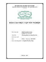 Phương pháp xây dựng thực đơn_Khách sạn Kim Cuong