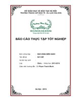 Kỹ thuật sơ chế_Nhà hàng Biển Xanh