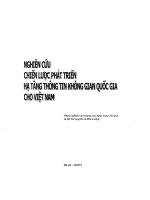 Nghiên cứu chiến lược phát triển hạ tầng thông tin không gian quốc gia cho Việt Nam