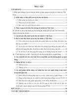 Mở cửa thị trường tài chính Việt Nam: Những lợi ích và rủi ro khi tham gia thị trường tài chính quốc tế tự do hóa tài chính của Việt Nam   minh họa tình huống hay sự kiện cụ thể