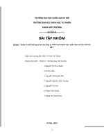 Quản lý chất thải nguy hại của Công ty TNHH một thành viên  phân đạm và hóa chất Hà Bắc