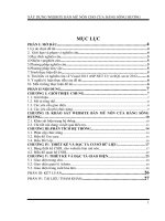 XÂY DỰNG WEBSITE BÁN MŨ NÓN CHO CỬA HÀNG SÔNG HƯƠNG