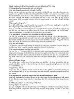 Đề cương môn học chính sách và môi trường