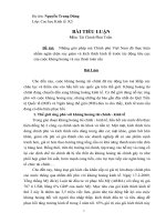 Những giải pháp mà Chính phủ Việt Nam đã thực hiện nhằm ngăn chặn suy giảm và kích thích kinh tế trước tác động tiêu cực của cuộc khủng hoảng và suy thoái toàn cầu