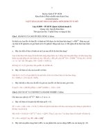 đề thi hết môn kinh tế vi mô