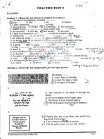 tài liệu ôn thi tiếng anh cấp độ b1 của khung châu âu