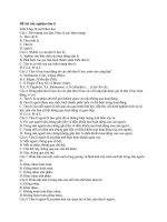 đề thi trắc nghiệm tâm lí