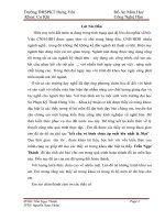 đồ án chế tạo kết cấu vỏ bình chứa áp suất lớn nhất là 30at