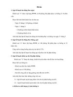 câu hỏi ôn tập môn kinh tế du lịch+bài tập môn quản trị phòng buồng