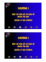 tài liệu quản trị học (quản lý đại cương)