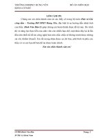 Thiết kế mặt đầu của vỏ hộp giảm tốc ( bản vẽ + thuyết minh)