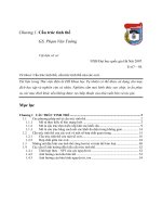 Quá trình ngẫu nhiên và tính toán ngẫu nhiên: Chương 1: Cấu trúc tinh thể