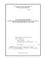 skkn sử dụng phương pháp hình học để giải các bài tập về chuyển động biểu kiến của mặt trời