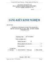 skkn xây dựng công đoàn cơ sở vững mạnh tại trung tâm kỹ thuật tổng hợp – hướng nghiệp