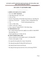 skkn xây dựng những phương pháp giáo dục kĩ năng sống cho học sinh ở trường THPT CHUYÊN LƯƠNG THẾ VINH