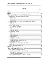 Đồ án thiết kế ly hợp corolla 5 chỗ