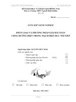 skkn phân loại và phương pháp giải bài toán cộng hưởng điện trong mạch điện rlc nối tiếp