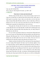 GIÚP HỌC SINH TỰ KHẲNG ĐỊNH CHÍNH MÌNH  QUA CÁCH SỐNG THÀNH THẬT Đề tài nghiên cứu khoa học sư phạm ứng dụng