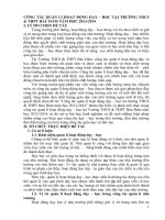 skkn công tác quản lí hoạt động dạy – học tại trường thcs  thpt bàu hàm năm học 2013-2014