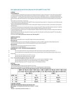 Kinh nghiệm giải bài toán đa thức bằng máy tính cầm tay(MTCT) ở bậc THCS