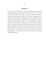 the structure and meaning of president nguyen minh triet’s speech addressed on the occasion of the 1000th anniversary of the foundation of thang long – hanoi a systemic functional analysis