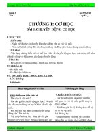 giáo án dạy thêm vật lý lớp 8