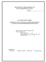 skkn ứng dụng cntt vào ôn tập và kiểm tra đánh giá với  phần mềm wondershare quizcreator