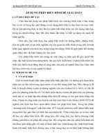 skkn p dụng phép biến hình để giải toán tỉnh đồng nai