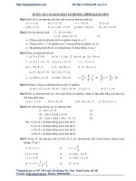 TUYỂN TẬP CÁC DẠNG BÀI TẬP PHƯƠNG TRÌNH ĐẠI SỐ LỚP 8