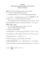 Bài tập lớn giải tích hàm cực hay