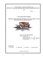 skkn phương pháp giải một số dạng toán tỉ lệ thức và dãy tỉ số bằng nhau trong đại số 7