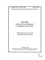 tài liệu hướng dẫn lập trình plc s7-200 bằng máy tính
