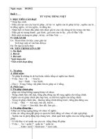 giáo án dạy thêm ngữ văn lớp 7 đầy đủ chi tiết