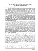 skkn đổi mới kiểm tra, đánh giá môn tin học lớp 11 thpt sông ray