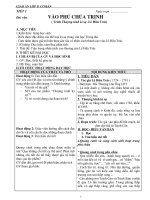 GIÁO ÁN NGỮ VĂN LỚP 11