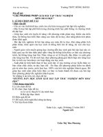 skkn các phương pháp giải bài tập trắc nghiệm môn hoá học thpt hồng bàng