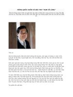 nông quốc chấn và bài thơ ''''dọn về làng''''