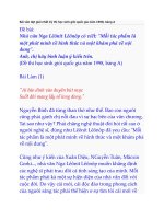 bài văn đạt giải nhất kỳ thi học sinh giỏi quốc gia năm 1998, bảng a