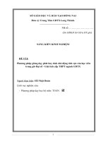 skkn phương pháp giảng dạy phát huy tính chủ động tích cực của học viên trong giờ đại số - giải tích cấp thpt ngành gdtx