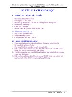 skkn một vài kinh nghiệm về tích hợp tư tưởng hồ chí minh vào một số bài dạy học lịch sử