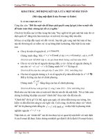 skkn khai thác, mở rộng kết quả của một số bài toán mở rộng một định lí của fermat và euler)