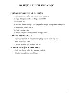 skkn xây dựng kế hoạch bồi dưỡng, góp phần tăng thêm chất lượng giải học sinh giỏi cấp tỉnh