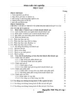 Đề xuất giải pháp nhằm thu hút khách tới khách sạnSheraton Hà Nội trong giai đoạn khủng hoảng kinh tế hiện nay