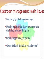 Module 5-classroom management