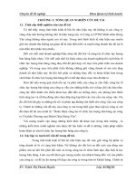 Luận văn Hoàn thiện công tác tổ chức lực lượng bán hàng tại công ty Cổ phần Thương mại Minh Châu Hưng Yên