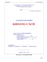 sáng kiến kịn nghiệm khoảng cách thpt nam hà
